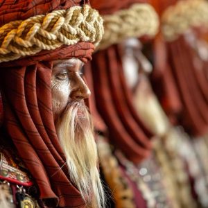 man, traditional, party, parade, spain, moors and christians, alicante
